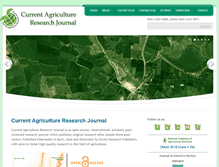 Tablet Screenshot of agriculturejournal.org